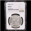 Image 2 : NGC 1883-o Morgan Dollar $1 Graded ms63 BY NGC