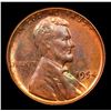 Image 2 : 1954-p Lincoln Cent 1c Grades GEM Unc RB