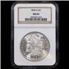 Image 2 : NGC 1898-o Morgan Dollar $1 Graded ms65 By NGC