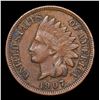 Image 2 : 1907 Indian Cent 1c Grades Select AU