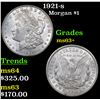 Image 1 : 1921-s Morgan Dollar $1 Grades Select+ Unc