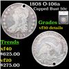 1808 Capped Bust Half Dollar O-106a 50c Graded vf30 details By SEGS