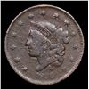 Image 2 : 1836 Coronet Head Large Cent 1c Grades vf++