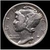 Image 2 : 1931-d Mercury Dime 10c Grades vf++