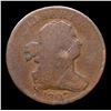 Image 2 : 1807 Draped Bust Half Cent 1/2c Grades vg details