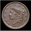 Image 2 : 1838 Coronet Head Large Cent 1c Grades xf
