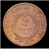 Image 3 : 1866 Two Cent Piece 2c Grades xf+