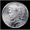 Image 2 : 1927-p Peace Dollar $1 Grades Choice Unc