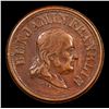Image 2 : (1863) Benjamin Civil War Token 1c Grades vf++