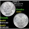 Image 1 : 1890-o Morgan Dollar $1 Grades Select+ Unc