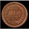 Image 3 : 1863 I.O.U Civil War Token 1c Grades xf