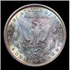 Image 3 : 1899-o Morgan Dollar Colorully Toned $1 Graded ms63+ By SEGS