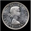 Image 2 : 1960 Canada 10 Cents 10c KM-51 Grades Select Unc+ PL
