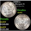 Image 1 : 1890-s Morgan Dollar $1 Grades Select Unc