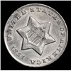 Image 2 : ***Auction Highlight*** 1851-o Three Cent Silver 3cs Graded ms64+ By SEGS (fc)