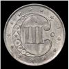 Image 3 : ***Auction Highlight*** 1851-o Three Cent Silver 3cs Graded ms64+ By SEGS (fc)