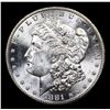 Image 2 : 1881-s Morgan Dollar $1 Grades GEM+ Unc