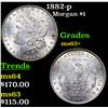 Image 1 : 1882-p Morgan Dollar $1 Grades Select+ Unc