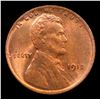 Image 2 : 1913-p Lincoln Cent 1c Grades GEM Unc RB