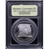 Image 2 : Proof 1987-p Constitution Bicentennial Modern Commem Dollar $1 Graded pr68 dcam BY USCG