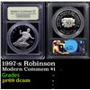 Image 1 : Proof 1997-s Robinson Modern Commem Dollar $1 Graded pr69 dcam BY USCG