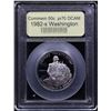 Image 2 : Proof 1982-s Washington Stilver Modern Commem Half Dollar 50c Graded pr69+ dcam BY USCG