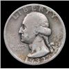 Image 2 : 1932-s Washington Quarter 25c Grades vf+