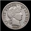 Image 2 : 1912-p Barber Dime 10c Grades xf