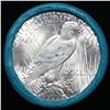 Image 3 : ***Auction Highlight*** AU/BU Slider Bank Of America Peace $1 Roll 1925 & P Ends Virtually UNC (fc)