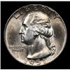 Image 2 : 1951-p Washington Quarter 25c Grades GEM+ Unc