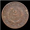 Image 3 : 1869 Two Cent Piece 2c Grades vf details