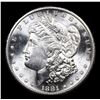 Image 2 : 1881-s Morgan Dollar $1 Grades GEM+ Unc