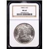 Image 2 : NGC 1884-o Morgan Dollar $1 Graded ms64 By NGC