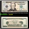 Image 1 : **Star Note** 2006 $20 Federal Reserve Note (Dallas) FR-2093K* Grades Choice AU/BU Slider