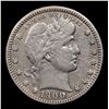 Image 2 : 1900-o Barber Quarter 25c Grades vf++