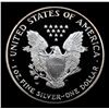 Image 3 : Proof 2002-w Silver Eagle Dollar $1 Grades GEM++ Proof Deep Cameo
