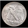 Image 3 : 1946-p Walking Liberty Half Dollar 50c Grades Choice AU/BU Slider