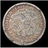 Image 3 : 1877-p Seated Liberty Quarter 25c Grades vf+
