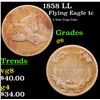 Image 1 : 1858 LL Flying Eagle Cent 1c Grades g+