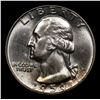 Image 2 : 1954-d Washington Quarter 25c Grades GEM+ Unc