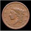 Image 2 : 1838 Coronet Head Large Cent 1c Grades vf++