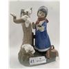 Image 2 : Large Lladro Ceramic Figurine 10" Tall