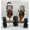 Image 1 : Sound of The Drum and Mountain Wind Neil J. Rose Plus Three Stone Figurines