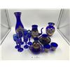 Image 1 : Cobalt Blue After Dinner Set