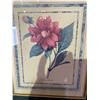 Image 3 : Pair of framed floral prints