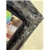 Image 3 : Mirror with ornate black frame
