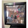 Image 5 : Mirror with ornate black frame