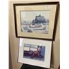 Image 1 : Two framed prints