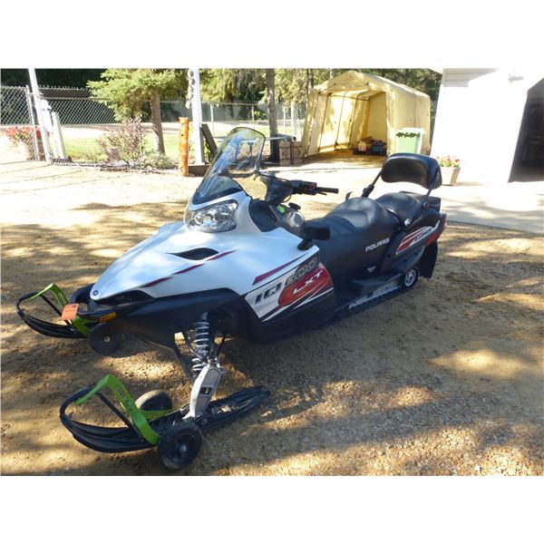 2011 Polaris IQ 600 LXT, 136" Track 2 up, 648 Miles, Rear/ Front Reverse, #SN1PT6H53BC129105, c/w H