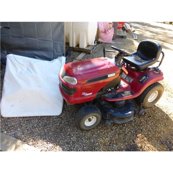 Craftsman DLT 3000, 42" Deck, 16.5 HP Honda c/w Canopy